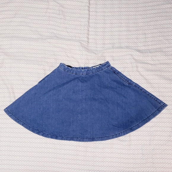 Demin Circle Skirt - Picture 4 of 4